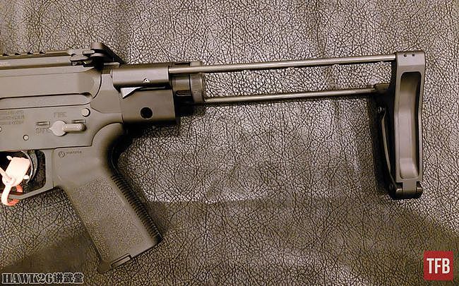 直击SHOT Show：推土机主题AR步枪 装AK折叠枪托的AR什么样？ - 8