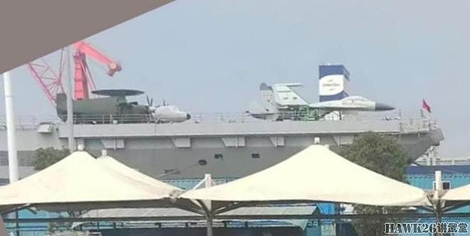 海外谈中国：“福建”号航母最新照片曝光 甲板出现五个飞机模型 - 9