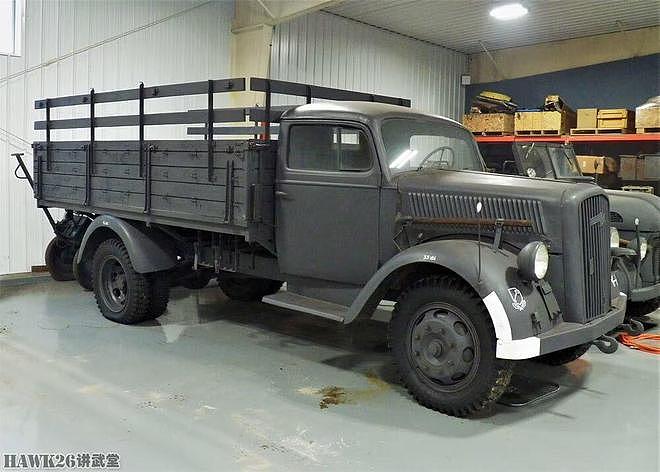 图说：欧宝“闪电”3吨卡车 纳粹德军“闪电战”背后的最大功臣 - 3