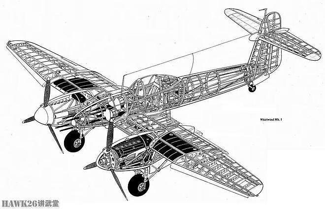 85年前 英国“旋风”重型战斗机首次试飞 被发动机拖累的出色设计 - 5