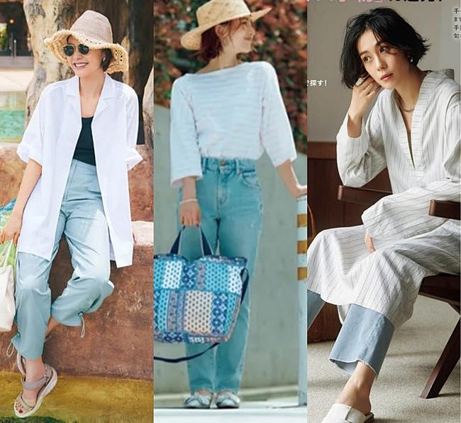 学日本女人简约大方显气质的穿衣方式，秘诀在于会搭配，减龄优雅 - 4