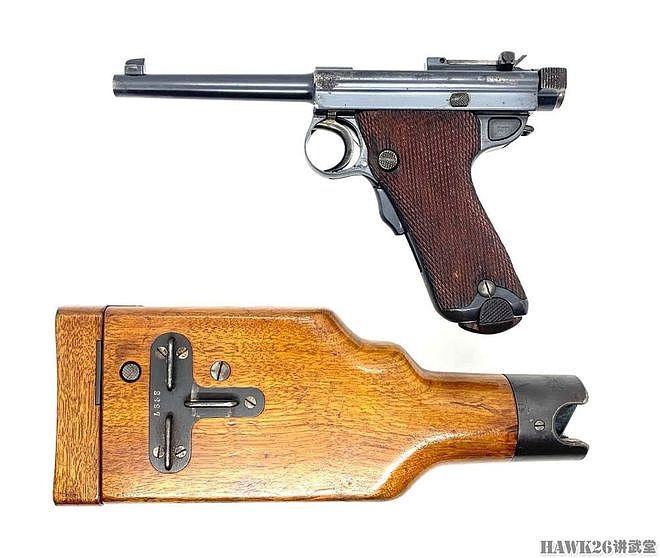 细看：南部A型手枪“日本勃朗宁”的第一个作品 可接驳木制枪托 - 1