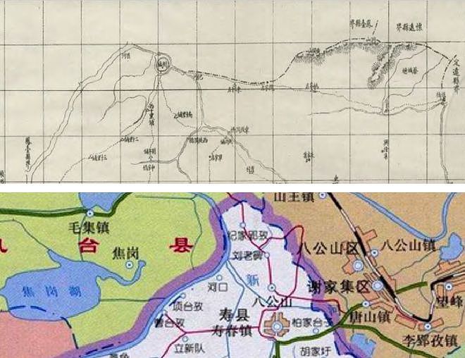 安徽淮河南一座县城，为何却有130多年，被淮河北一县管着一半 - 7