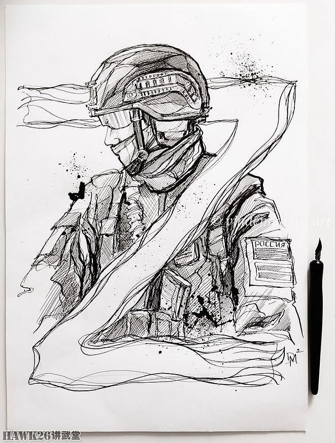 俄罗斯艺术家创作宣传画 支持前线作战的士兵 为特殊战线提供弹药 - 2