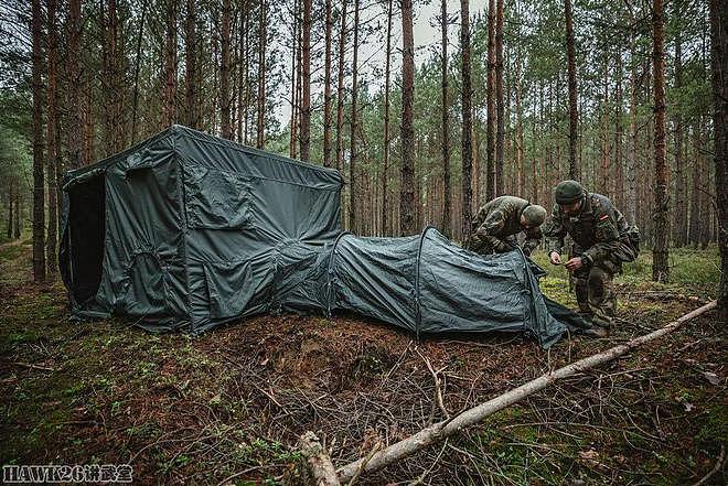 德军狙击手战术训练 完美伪装融入森林 模块化帐篷成为最大亮点 - 4