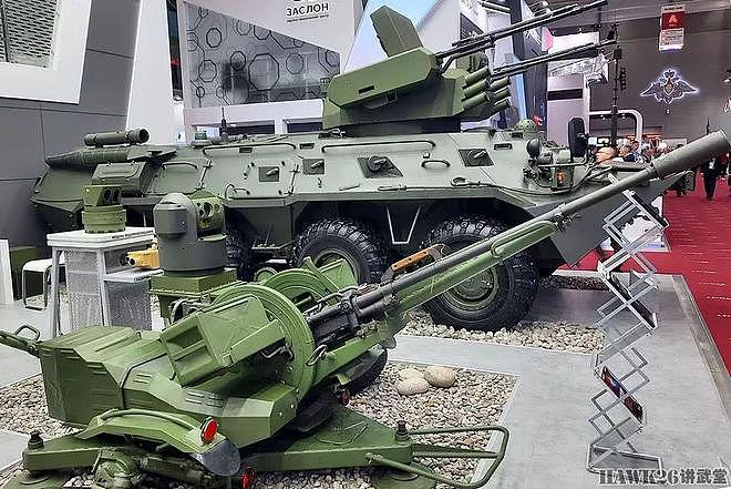 “军队2023”国际军事论坛 古怪无人战车 配备23mm双管高射炮 - 7