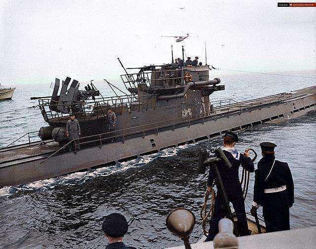 二战时期的德国U型潜艇究竟有多先进？1943年5月19日袖珍潜艇出动 - 22
