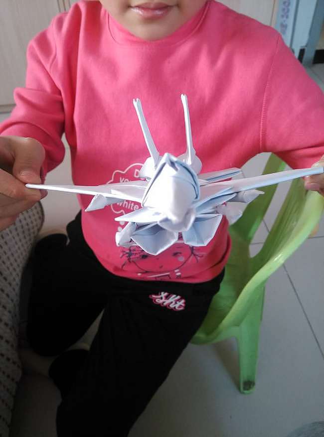 不服不行 10岁女孩“造出”舰载战斗机F-14“雄猫” - 9