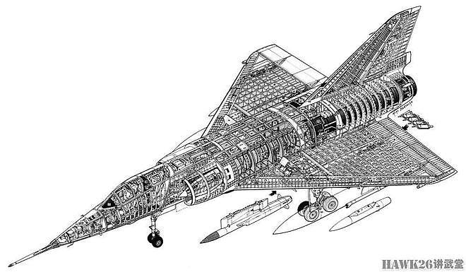 65年前 幻影IV原型机首次试飞“高卢雄鸡”造出的最小战略轰炸机 - 6