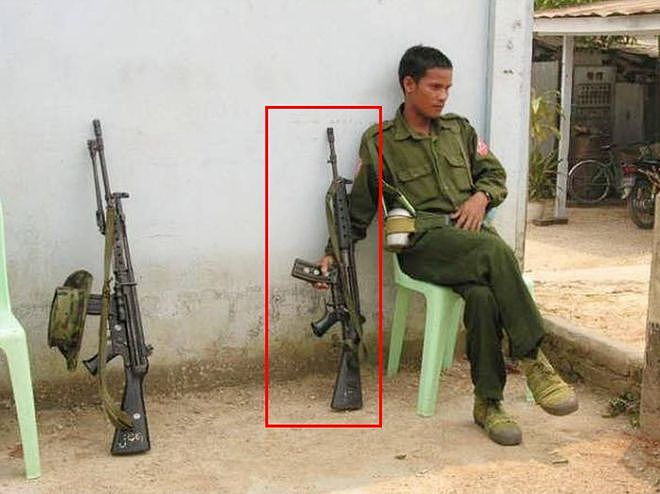缅甸本土化的MA系列制式枪械，本质上就是仿制和改造 - 9