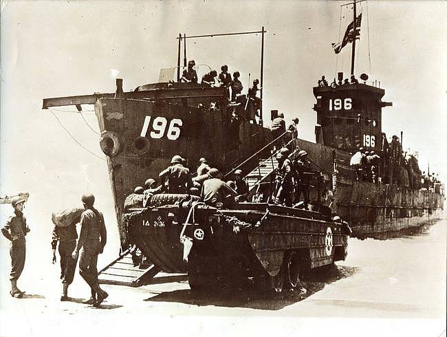 二战最大规模登陆战 美英军队攻占西西里岛 - 1