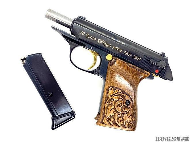 细看：瓦尔特PPK 50周年纪念款手枪 见证德国枪械制造的顶尖工艺 - 11