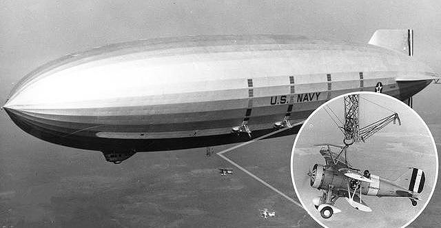 为什么世界上没有出现航天母舰？1936年3月4日兴登堡号飞艇首航 - 6