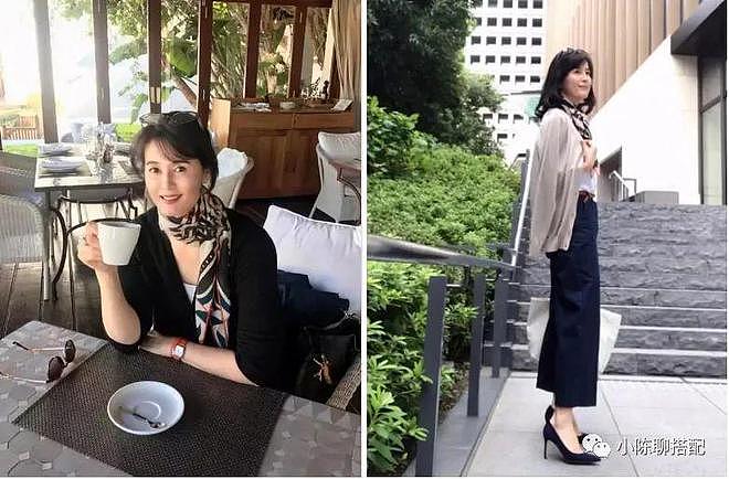 优雅到骨子里的日本妈妈：穿衣简单不扮嫩，却把50岁穿成30岁 - 6