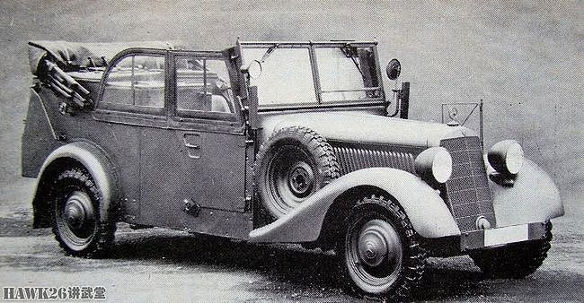 二战德军后轮驱动车辆 大众-82过于出色 将“桶车”变成专属名称 - 12