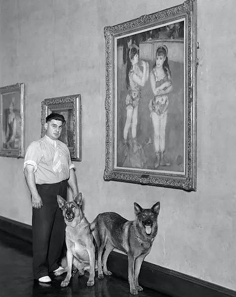 那些曾在博物馆执勤的夜间巡逻犬：文物安全，就由汪星人来守护！ - 3