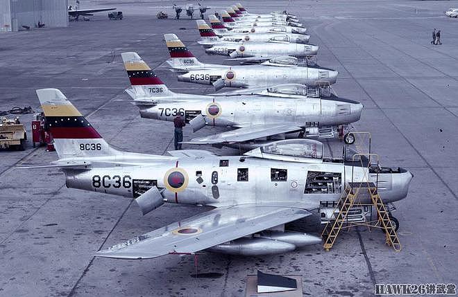 北美F-86“佩刀”战斗机 朝鲜战争初露锋芒 美国航空技术的飞跃 - 22