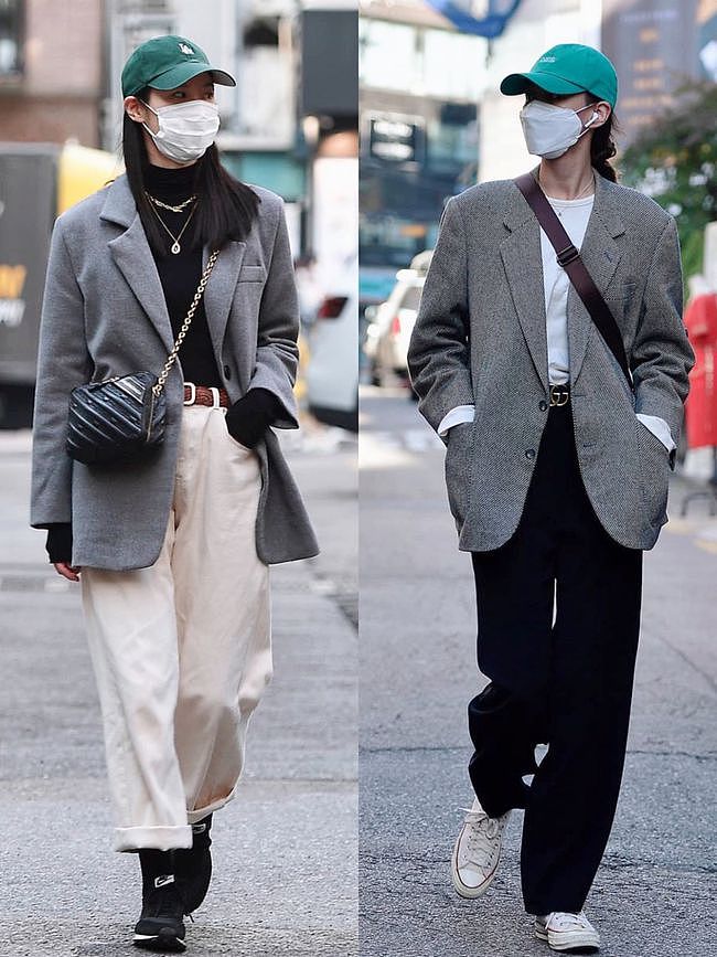 春季韩国街拍最爱这3件外套，这样穿尽显时髦范，省心还省力 - 1