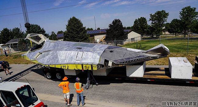 F-117“夜鹰”进入希尔博物馆 拆除机翼剥离隐形涂层 外形更古怪 - 5
