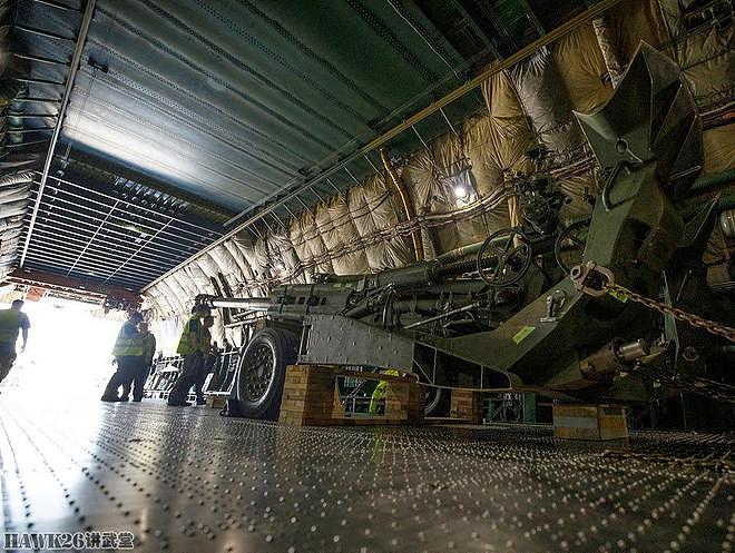 澳大利亚向乌克兰提供军援 安-124重型运输机装载M777超轻榴弹炮 - 8