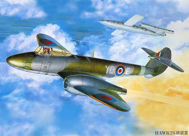 80年前 英国“流星”原型机首飞 同盟国唯一参战的喷气式战斗机 - 1
