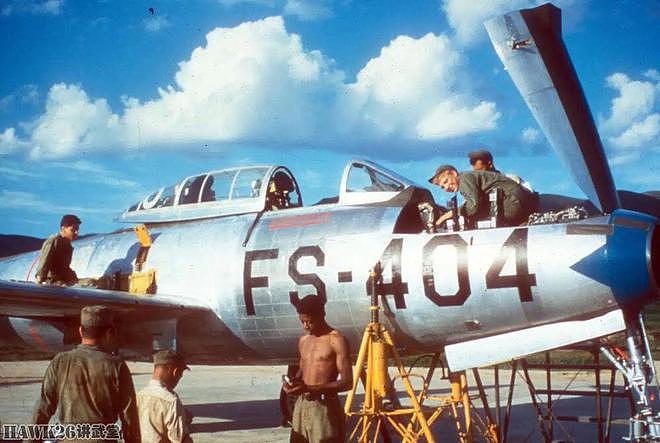 共和F-84“雷霆喷气”战斗机 朝鲜战争时期朴实无华的“多面手” - 9