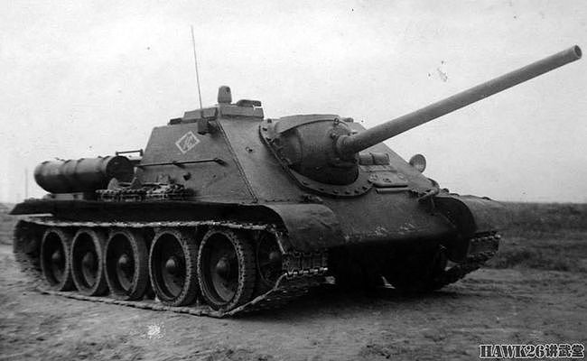 图说：SU-85坦克歼击车 源自T-34中型坦克 临危受命阻挡德军铁蹄 - 7