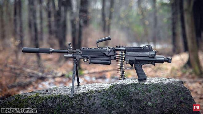 M249S步枪改造记录：转换.300 BLK口径 安装消音器体会安静射击 - 1