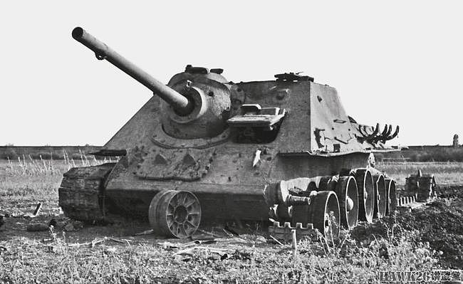 图说：SU-85坦克歼击车 源自T-34中型坦克 临危受命阻挡德军铁蹄 - 20