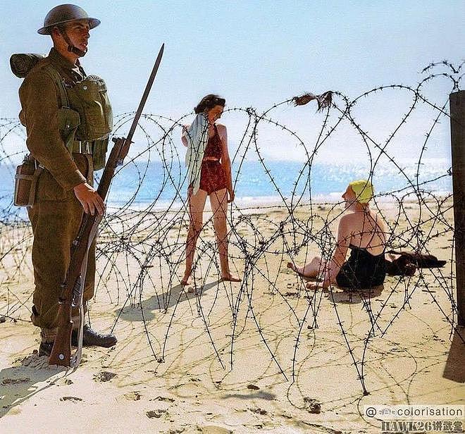 二战老照片完美上色：英勇的意大利游击队员 美军士兵鏖战硫磺岛 - 2
