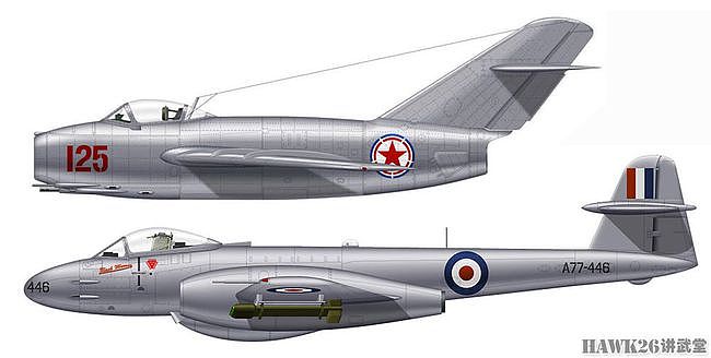 70年前 鸭绿江上空的激烈空战 苏联空军击落三架澳大利亚“流星” - 5