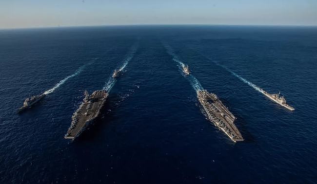 海战的核心力量，美国海军最硬核的“利刃”，航母战斗群 - 5