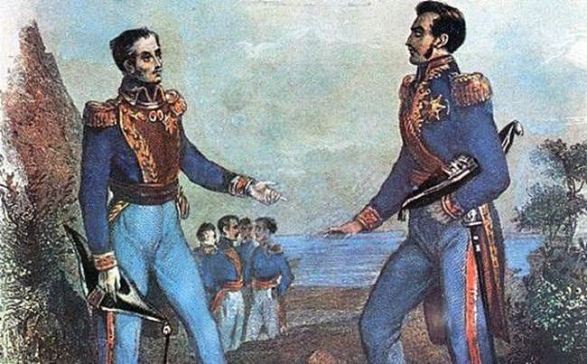 圣马丁和玻利瓦尔谁是南美第一解放者？1817年1月19日秘鲁解放 - 1