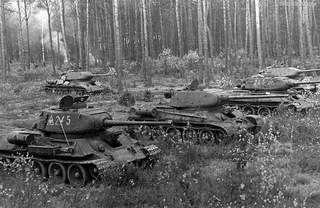 性能优秀的T34为什么战争初期表现很烂？1945年4月25日红军会师 - 14