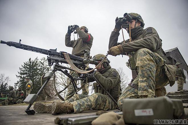 奥地利第25猎兵营实弹训练 MG74通用机枪火力全开 源自经典设计 - 1