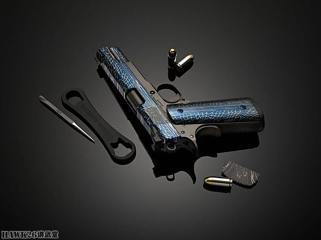 卡博特“亚特兰蒂斯”珍藏版手枪“大马士革仙人”提供精美钢材 - 5
