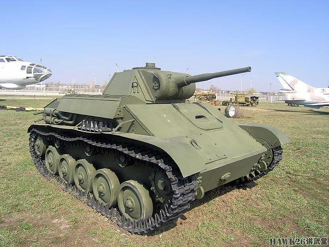 图说：苏联T-70轻型坦克 配备两台汽车发动机 意外成为制胜法宝 - 3