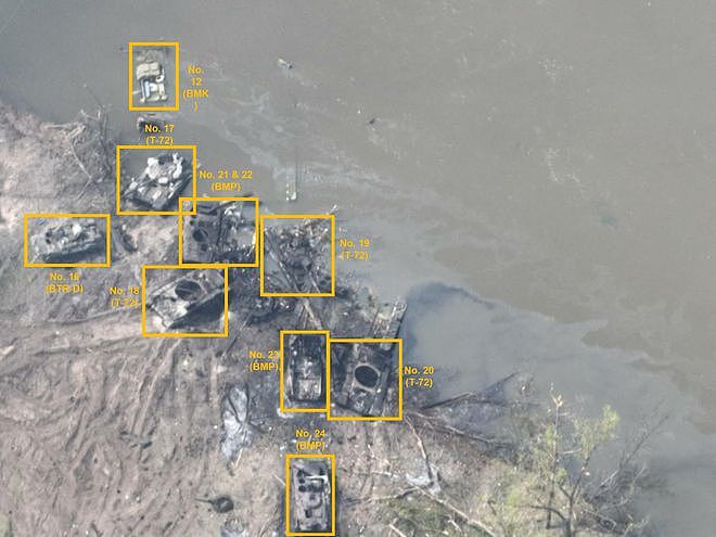 俄军上千士兵渡河覆没 各种车辆被摧毁 乌军联合战术细节曝光 - 4