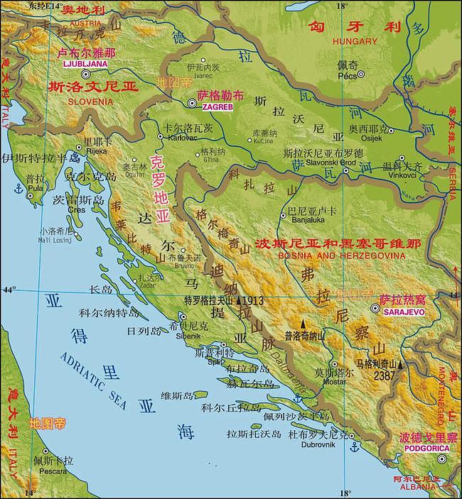南斯拉夫解体成6个国家，为何克罗地亚占据大部分海岸线？ - 7