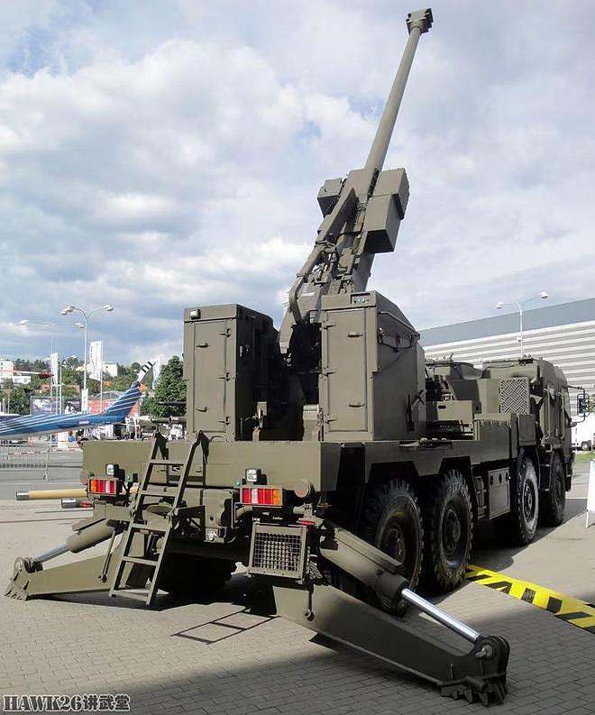 斯洛伐克与乌克兰联合研制卡车炮 155mm 52倍径 最大射程41千米 - 3