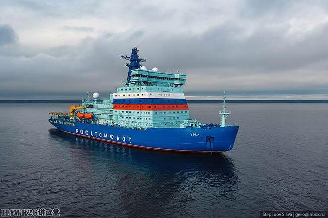 “乌拉尔”号核动力破冰船在芬兰湾海试 俄罗斯北极航线的守护神 - 5