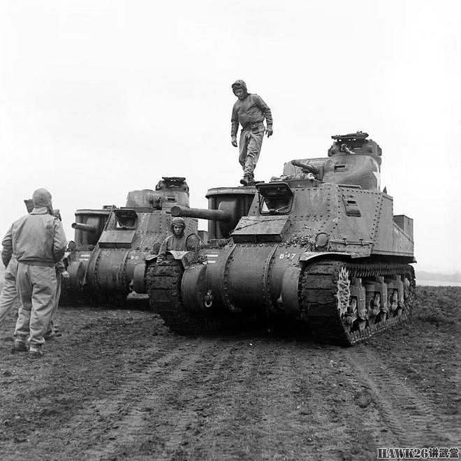 1942年美军坦克部队在英国演习 M3作为主力装备 悲剧即将发生 - 3