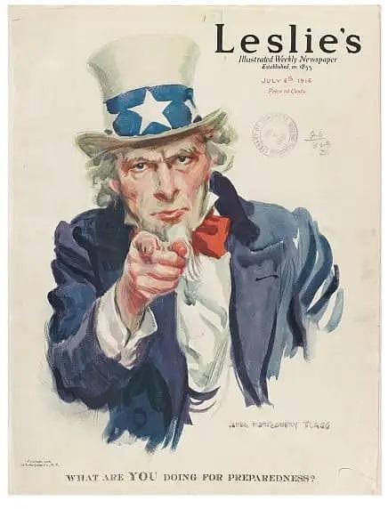 一战期间，政府是如何利用募兵海报，说服民众自愿从军的？ - 5