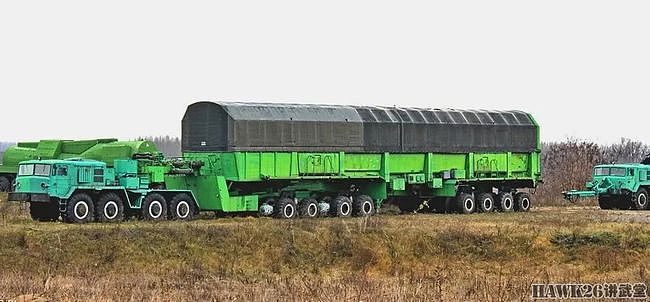48个驱动轮：苏联战略火箭部队的巨型公路列车 专门运送洲际导弹 - 17