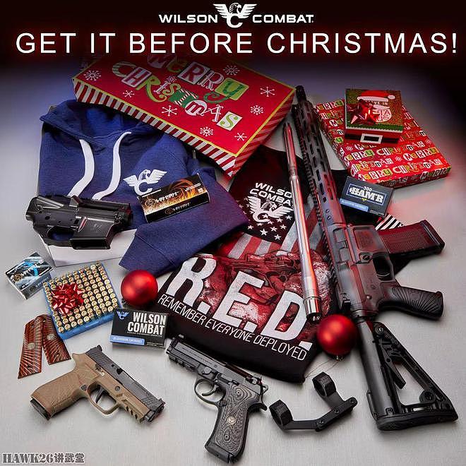 美国枪械企业圣诞宣传图欣赏：良莠不齐差距大 老牌企业展现实力 - 19