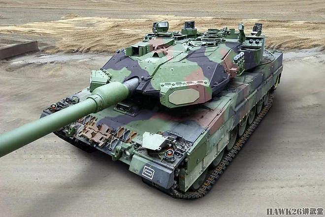德军将装备全新制造的豹2A8坦克？1600马力发动机 主动防御系统 - 4