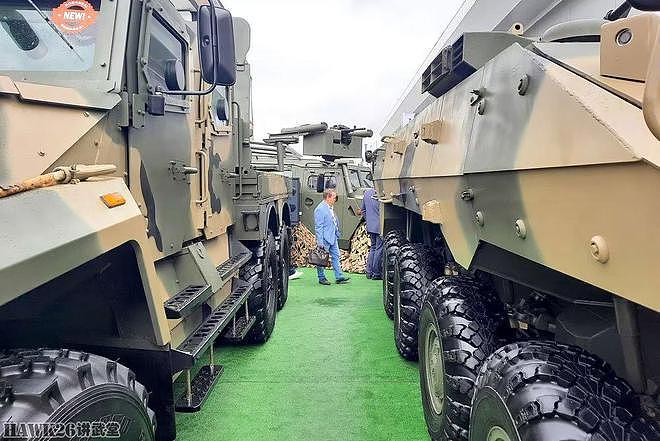 “军队2023”国际军事论坛 BTR-82步兵战车亮相 终于能装上尾门 - 7