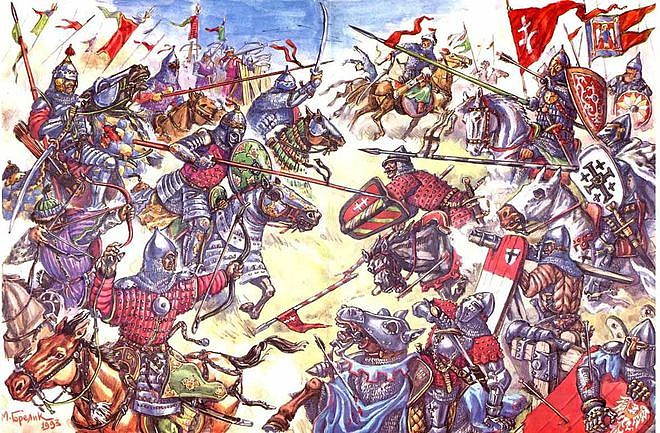 沃尔斯克拉河战役：金帐汗国对立陶宛-罗斯联军的大举反杀 - 12