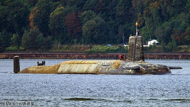 犹如深海怪物：英国弹道导弹核潜艇返航 六个月长期部署隐患显现 - 1