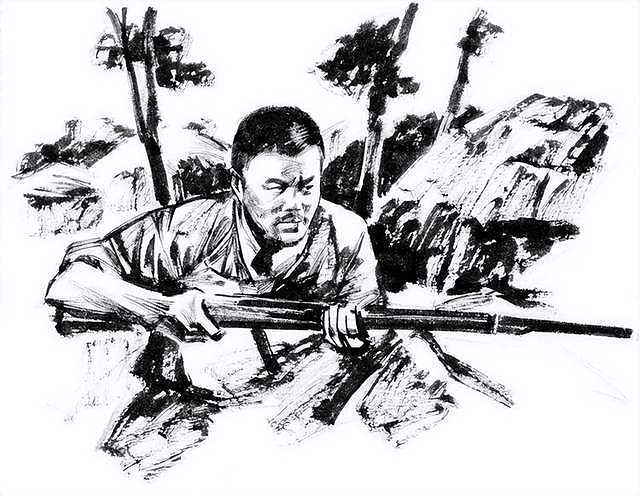 1945年，日军狙击手战场逞凶，敌我对狙决战，新兵完成一场绝杀 - 10